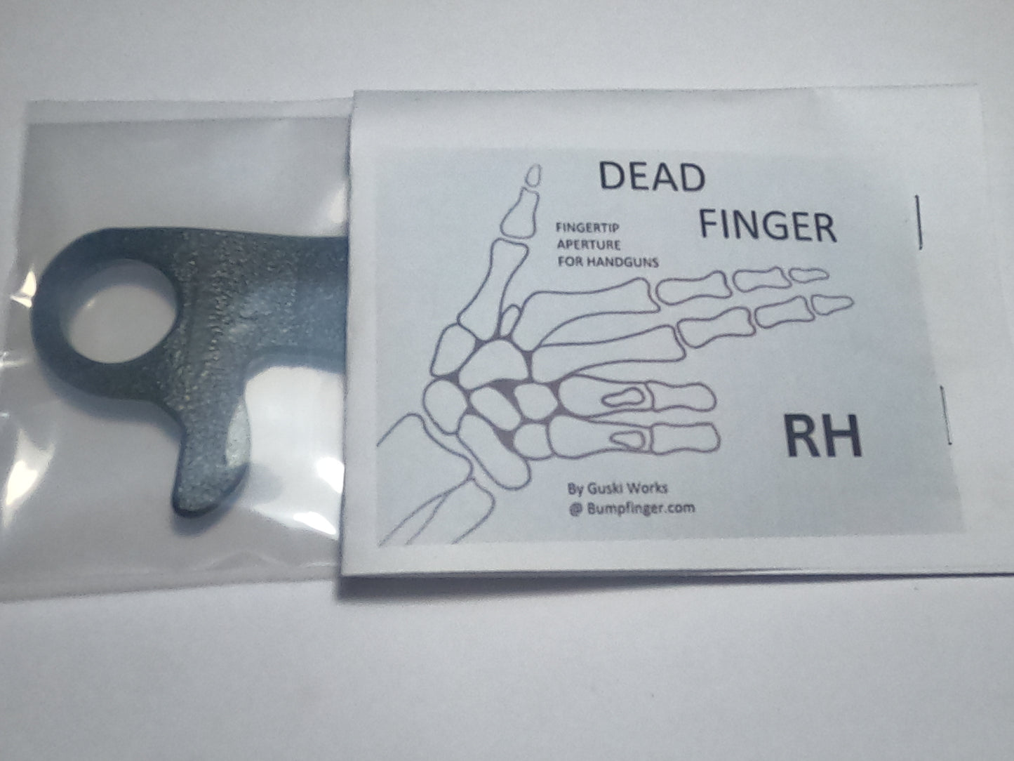 RH DEAD FINGER Fingertip Aperture for handguns right hand